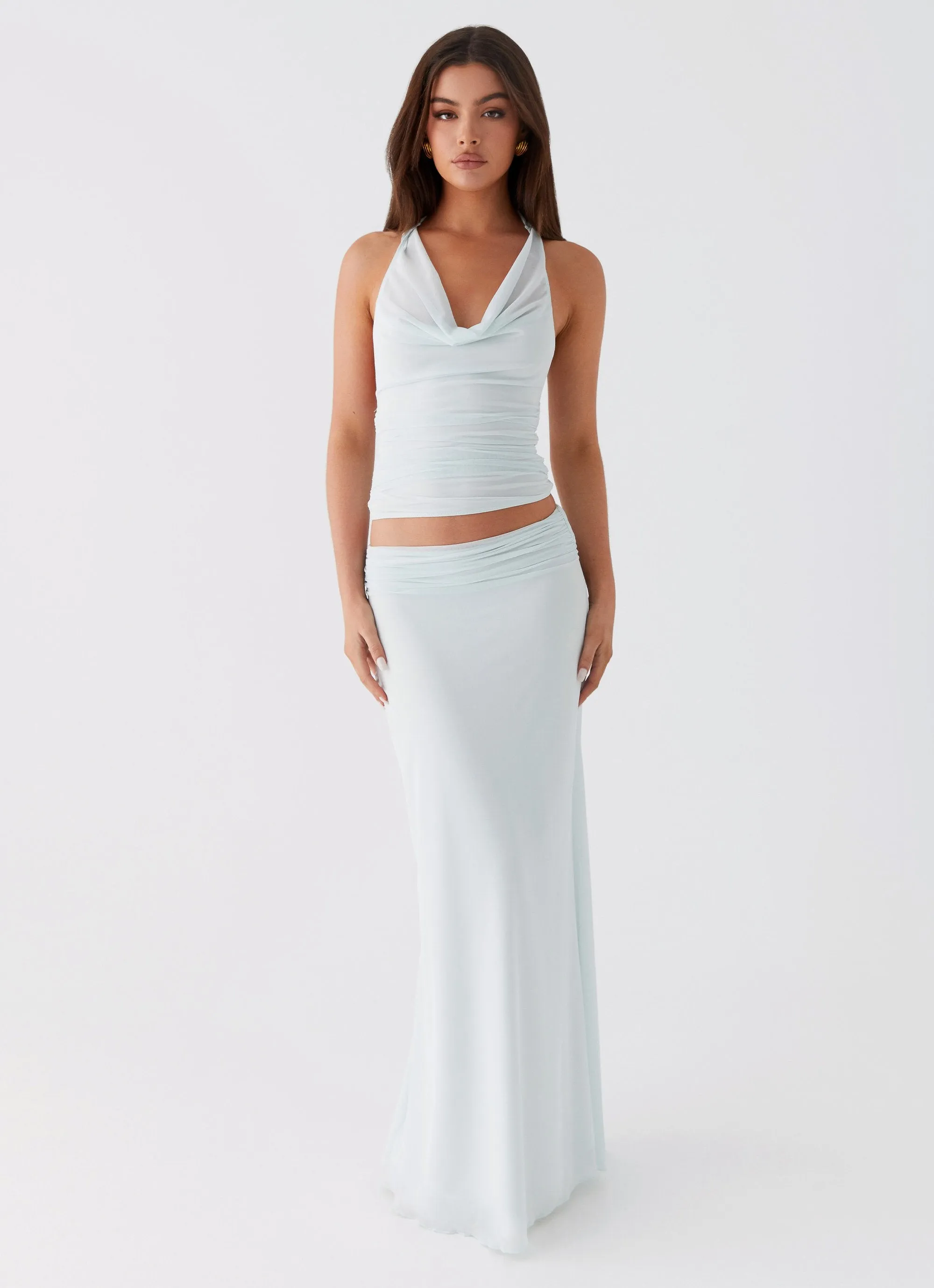 Rayne Top - Sage Relaxed Tee GarmentWashedFinish