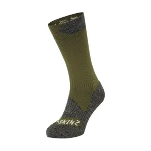 Raynham AQUASEALZ™ Mid Length Sock - Olive/Grey