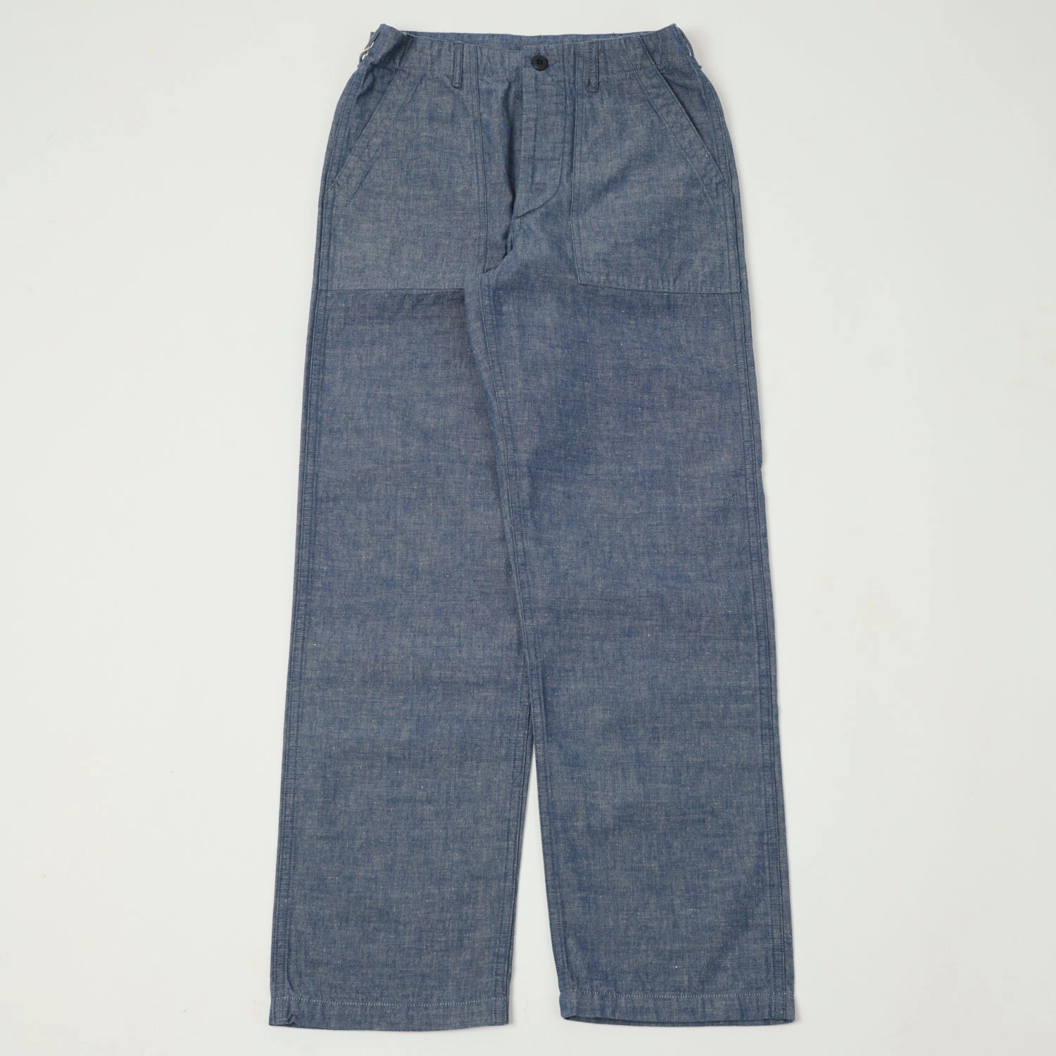 Eco Dye Process orSlow U.S. Army Chambray Fatigue Pants - Grape