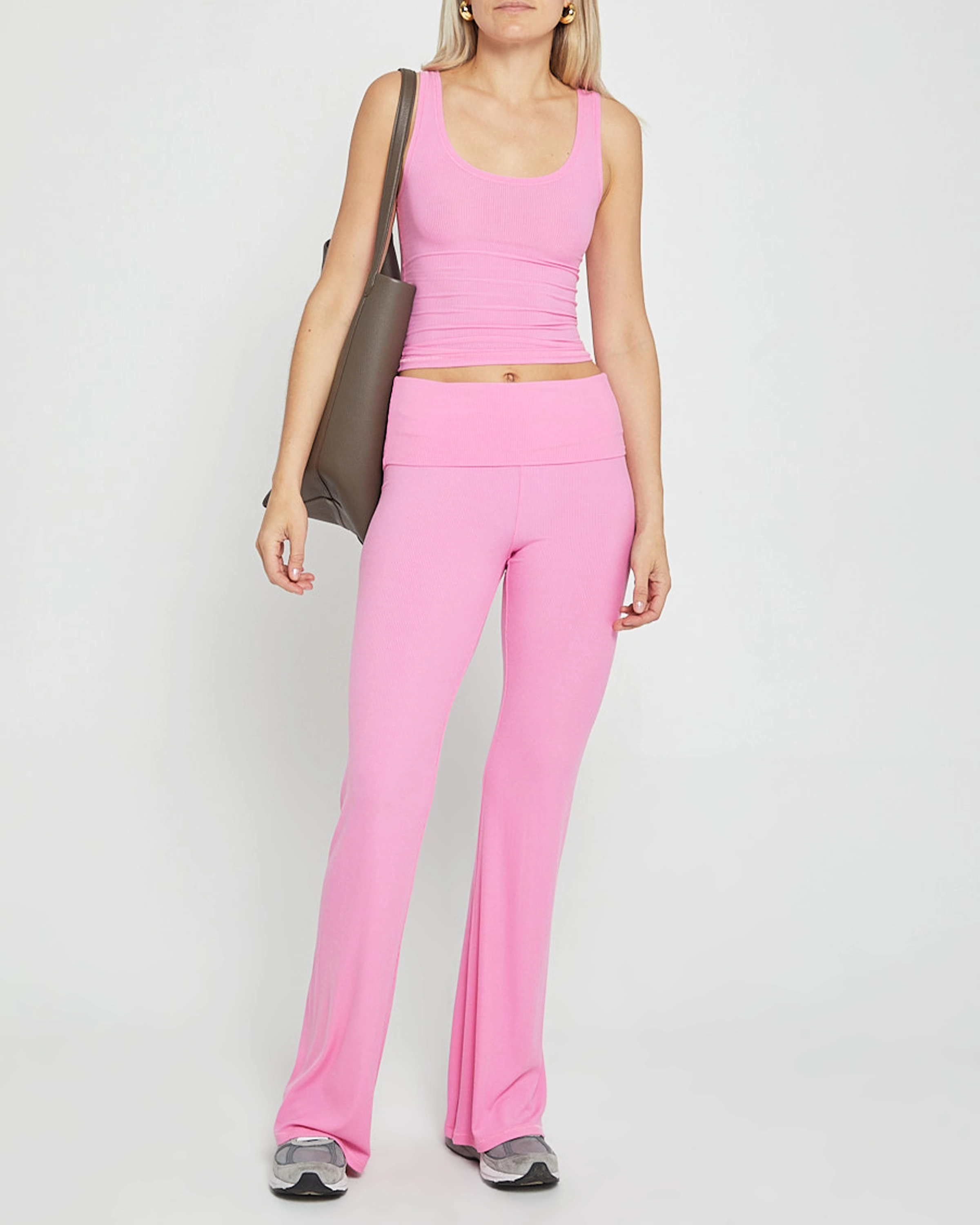 Soft Lounge Foldover Pant City Ready Cozy Design