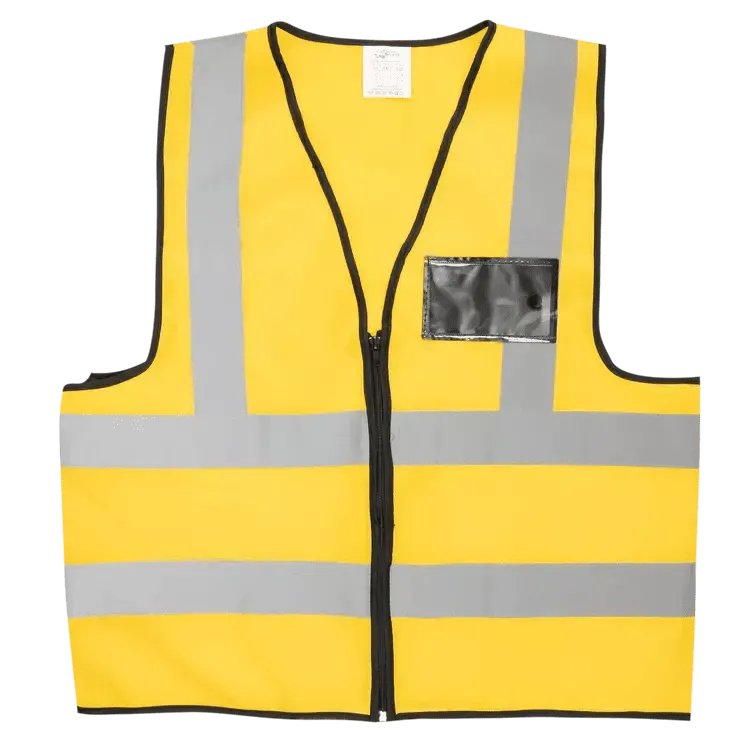 Reflective waistcoat vests   zip   I.D pouch