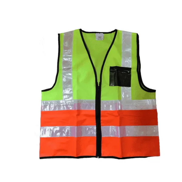 Reflective waistcoat vests   zip   I.D pouch