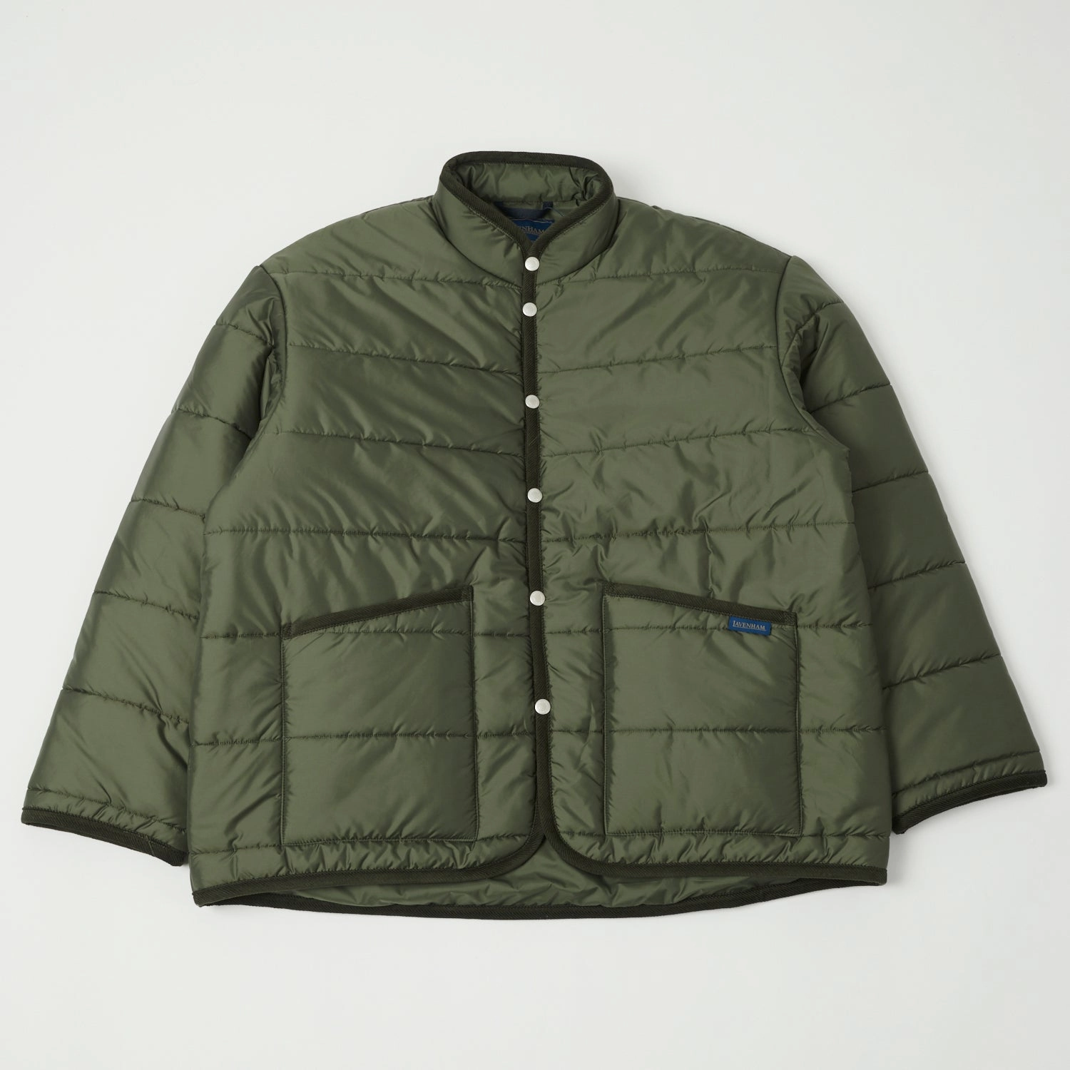 Lavenham Big Quilt Mickfield Jacket - Olive Green Survival Use Extra Layer Piece