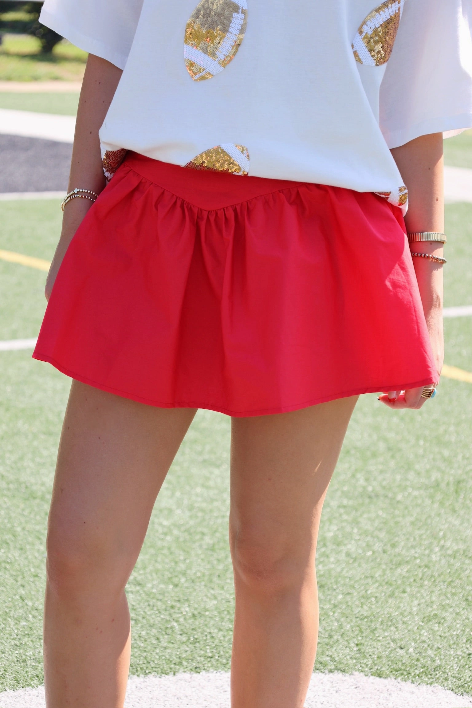 Bold Design From the Stands Skort