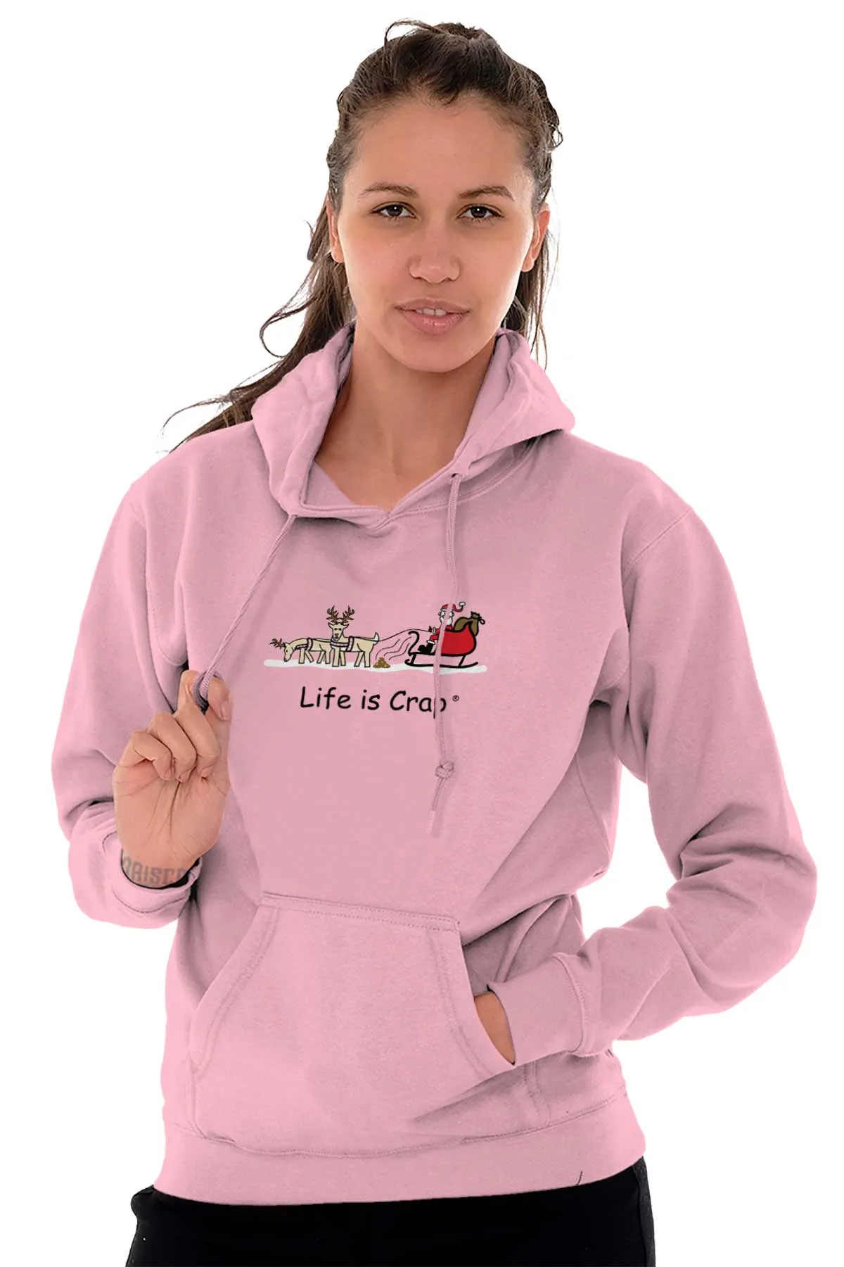 Reindeer Poop Hoodie