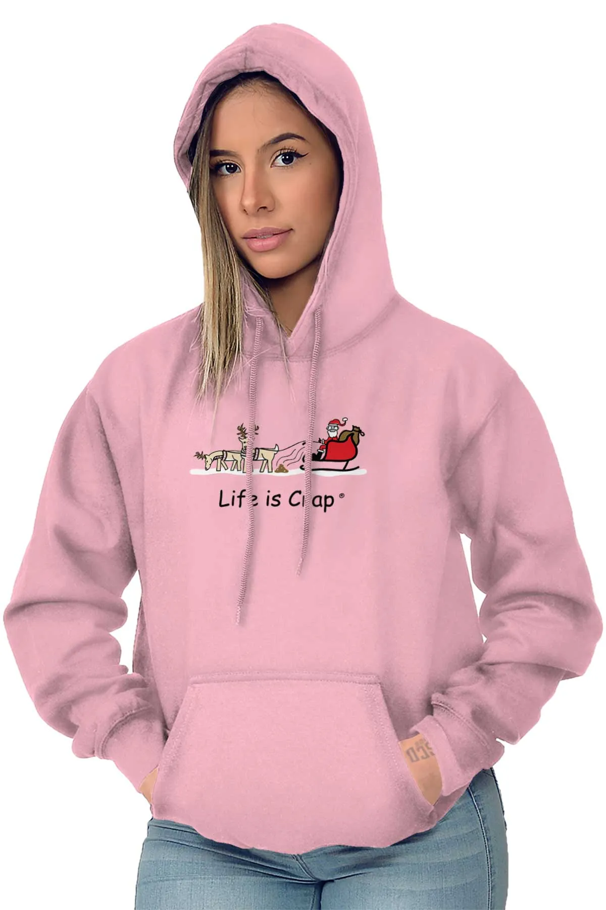 Reindeer Poop Hoodie