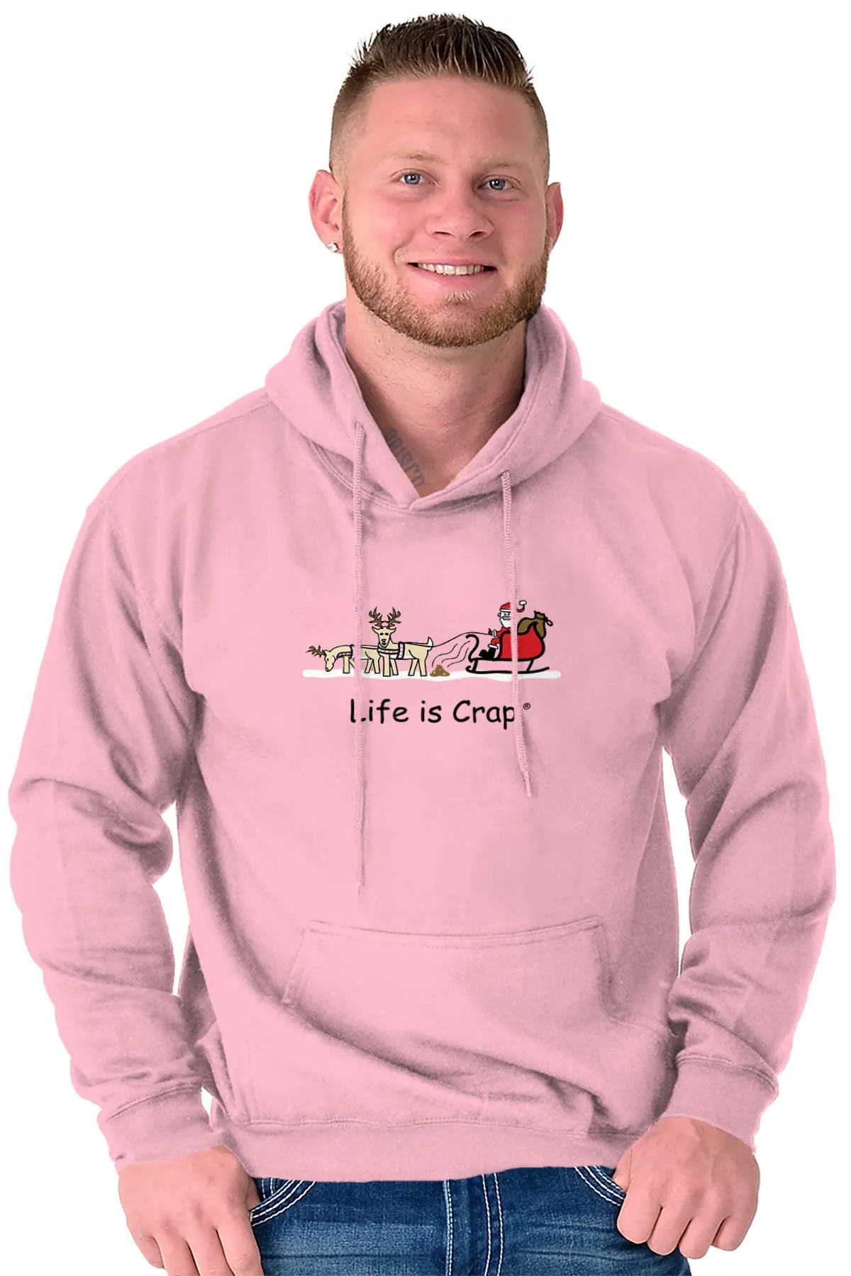 Reindeer Poop Hoodie