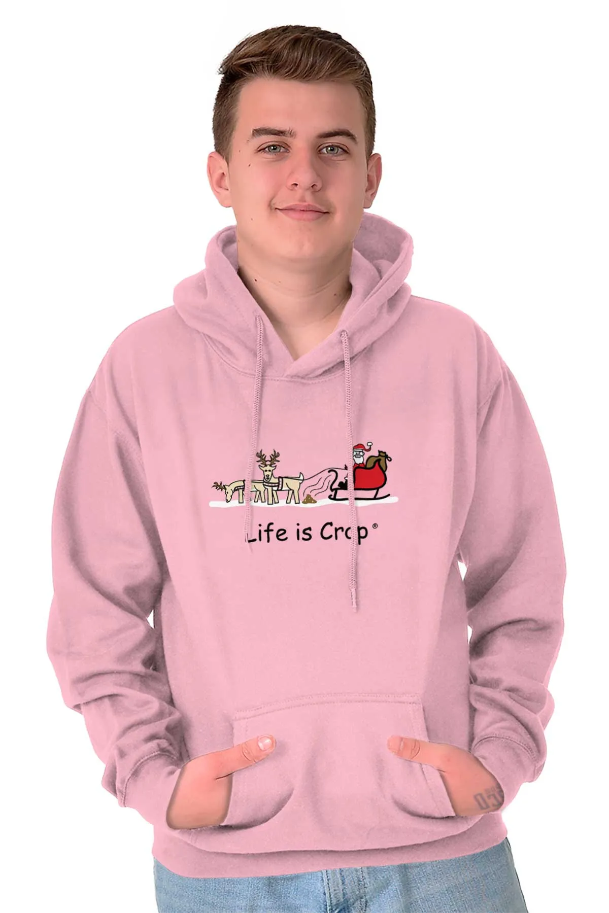 Reindeer Poop Hoodie