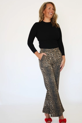 High Neckline Hidden Storage Pockets Wild Thing Pants