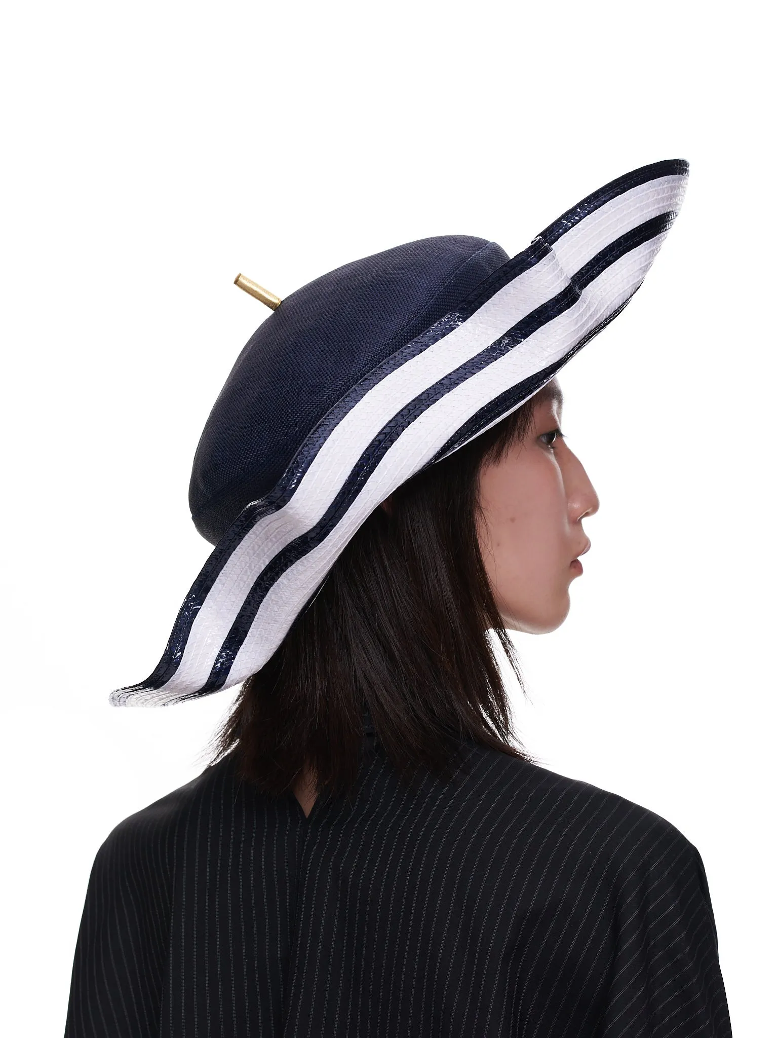 Renee Hat (2-RENEE-NAVY-WHITE)
