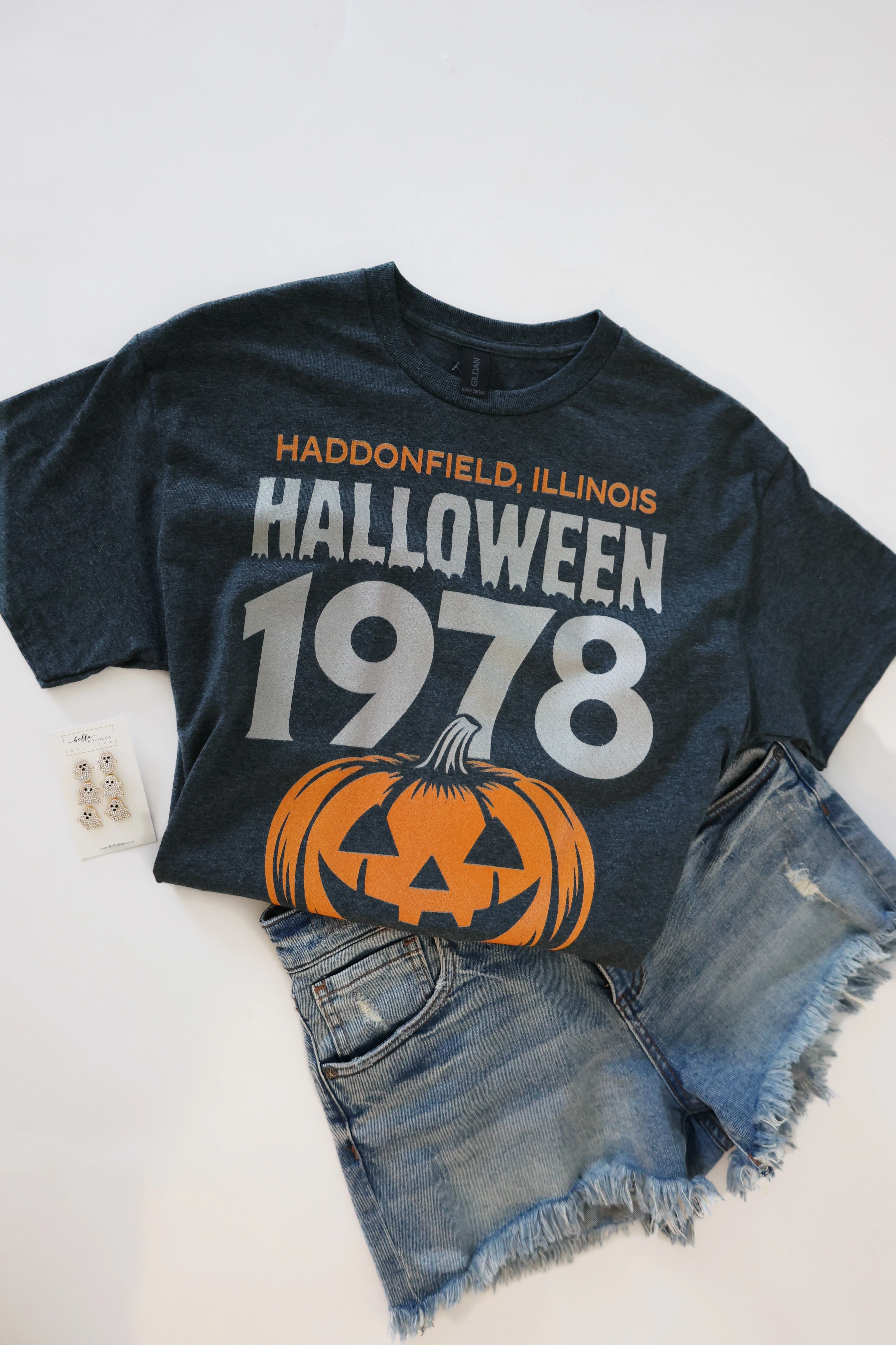 RecycledBlend Retro 1978 Halloween Tee