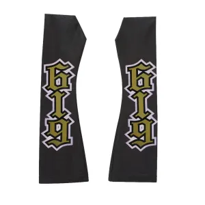 Rey Mysterio Black-Yellow Arm Sleeves