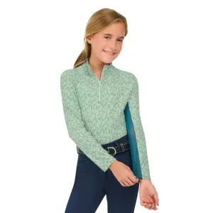 RJ Classics Girl's Libby Junior 1/4 Zip Training Shirt