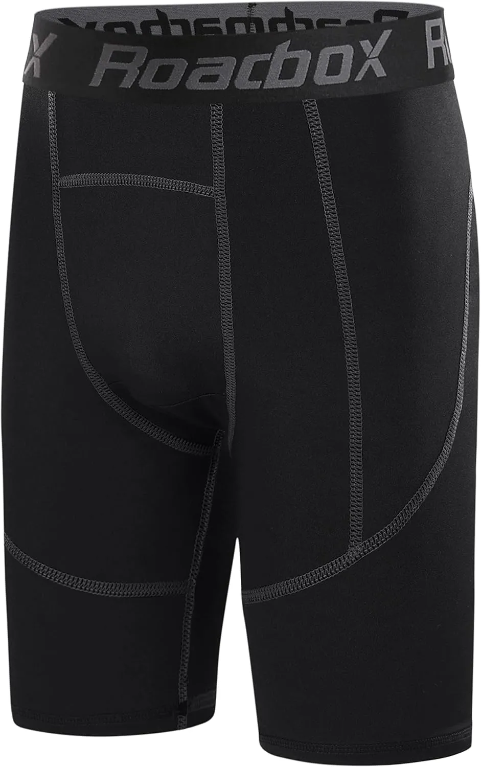 Roadbox Youth Boys Compression Shorts - Spandex Athletic Kids Running Compression Underwear for Basketball Baseball Soccer