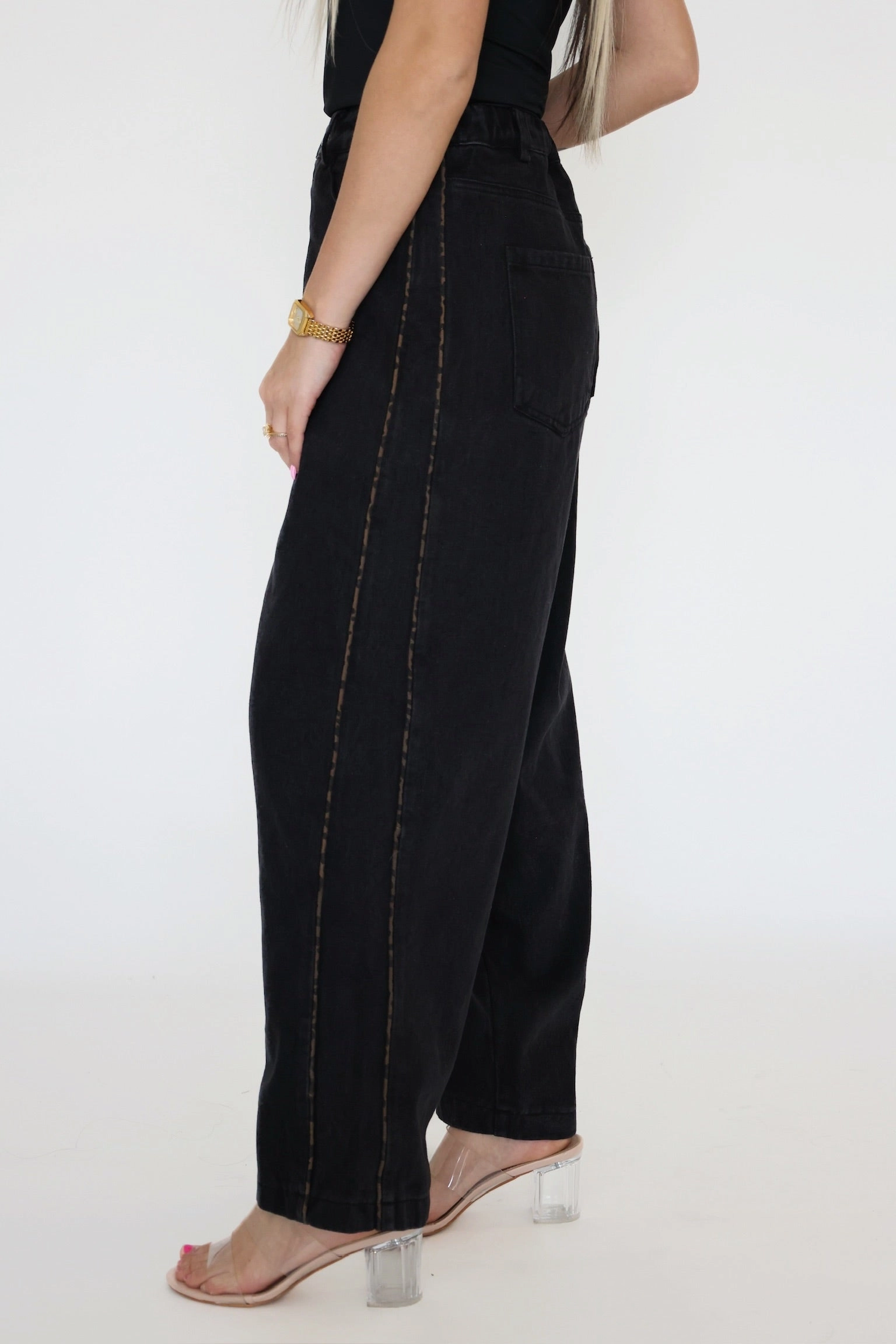 Robin Barrel Jeans HighDensity Weave