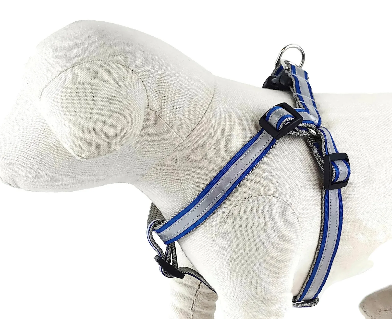 Royal Blue Reflective - 3M - Dog Harness - 413