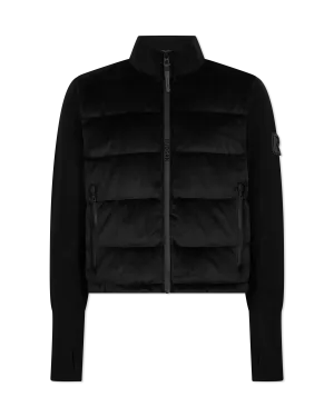 Rudsak Camille Velvet Hybrid Down Jacket