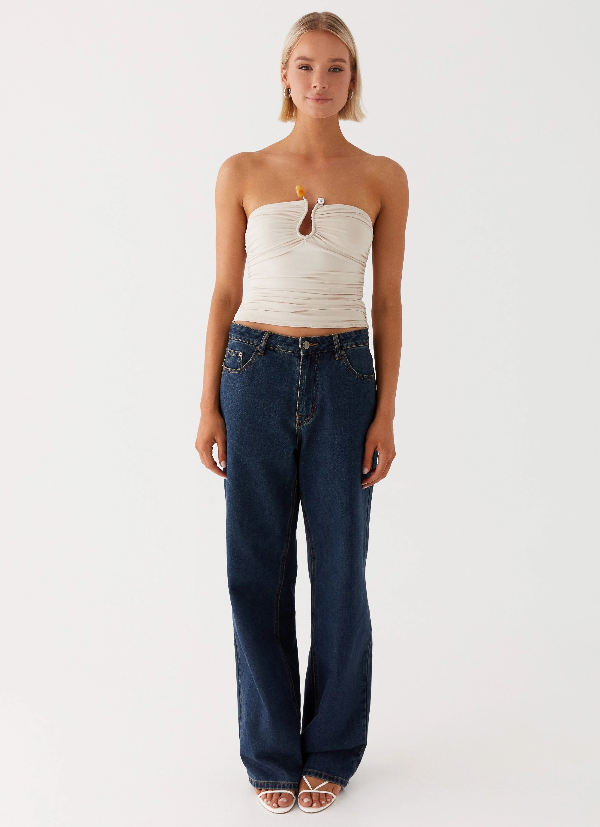 Rudy Tube Top - Ivory ClassicCrewNeck