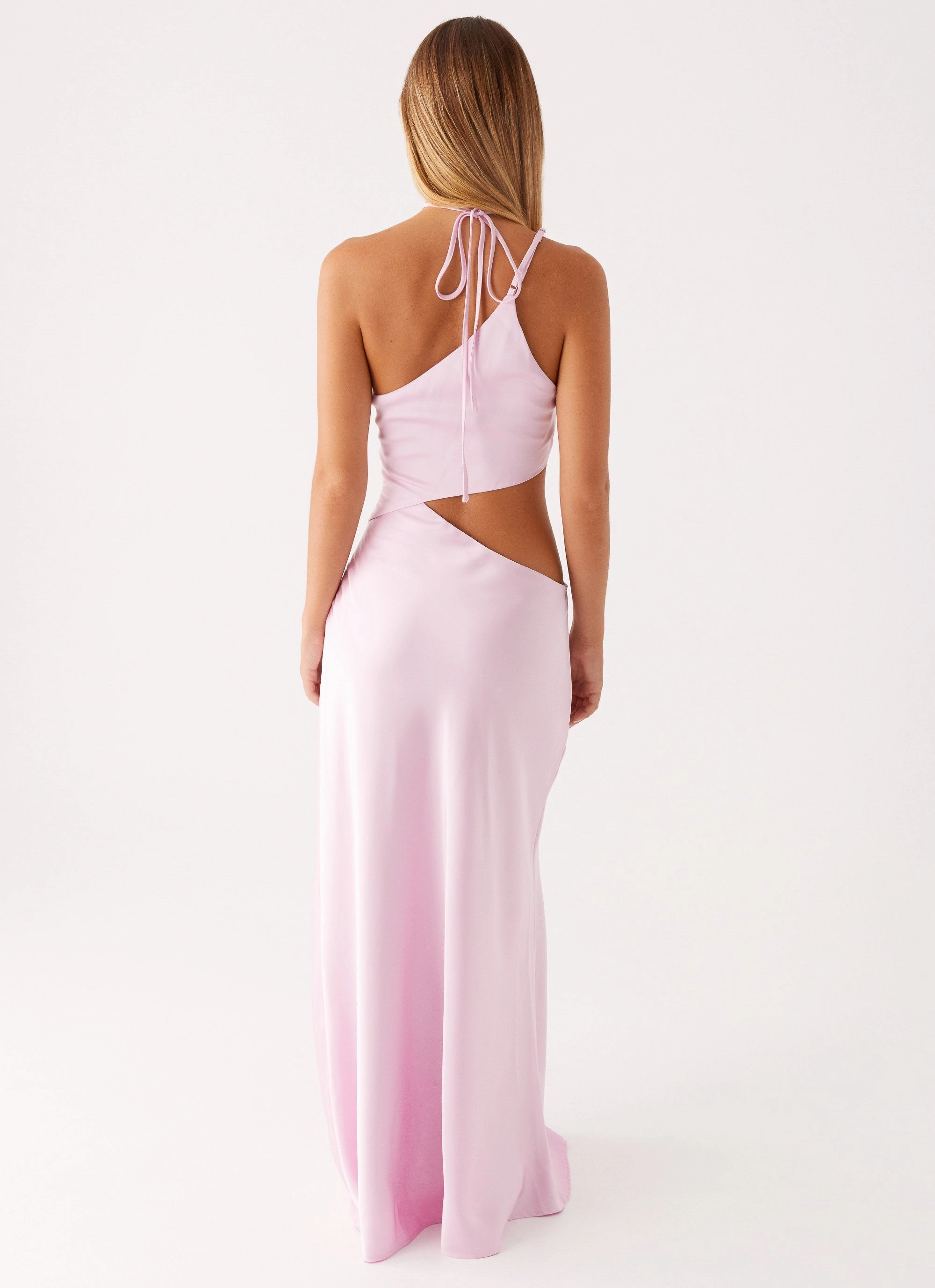 Courtney Maxi Dress - Pink Festival-Ready Formal Style