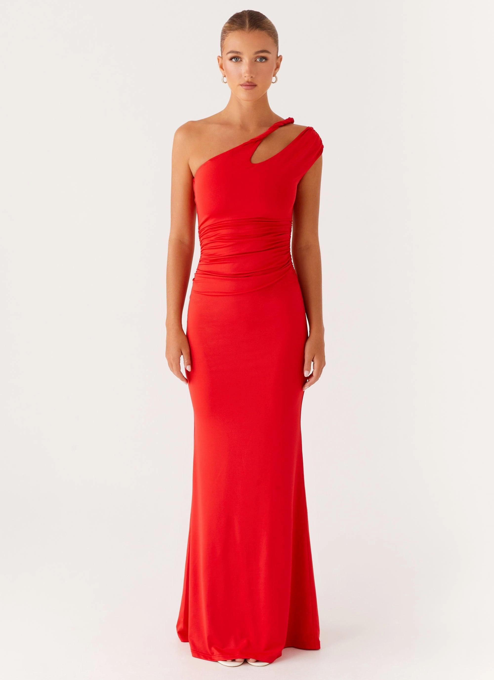 Lopez Maxi Dress - Tangerine spring fresh Perfectly Fit Look