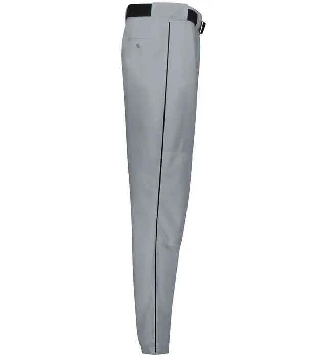 Russell Baseball Grey with Black Diamond Series 2.0 Piped Adult Baseball Pants