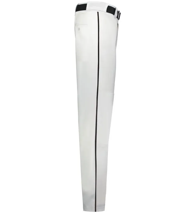 Russell White with Black Change Up Piped Adult Baseball Pants