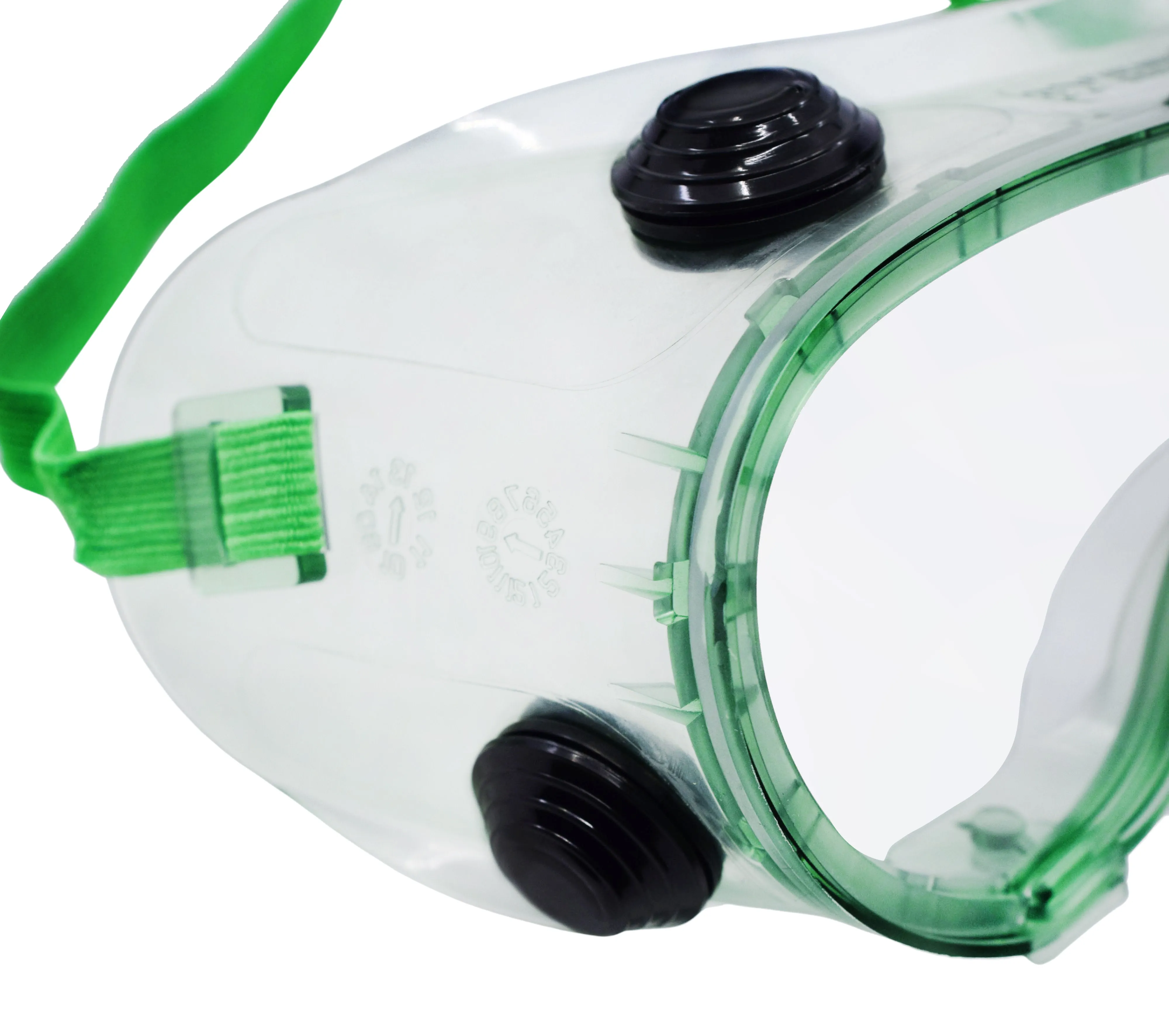 Safety Goggles - Indirect Vent, Anti-Fog - Elastic Strap, Adjustable Fit