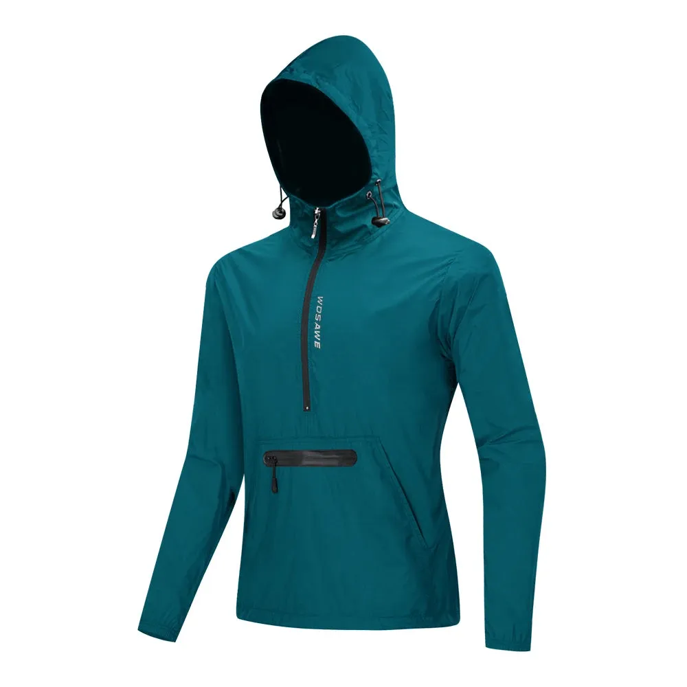 Safety Wear: WOSAWE Windproof Reflective Jackets. Hooded, Longsleeve or Sleeveless Styles. Water Resistant. Varios Colors.