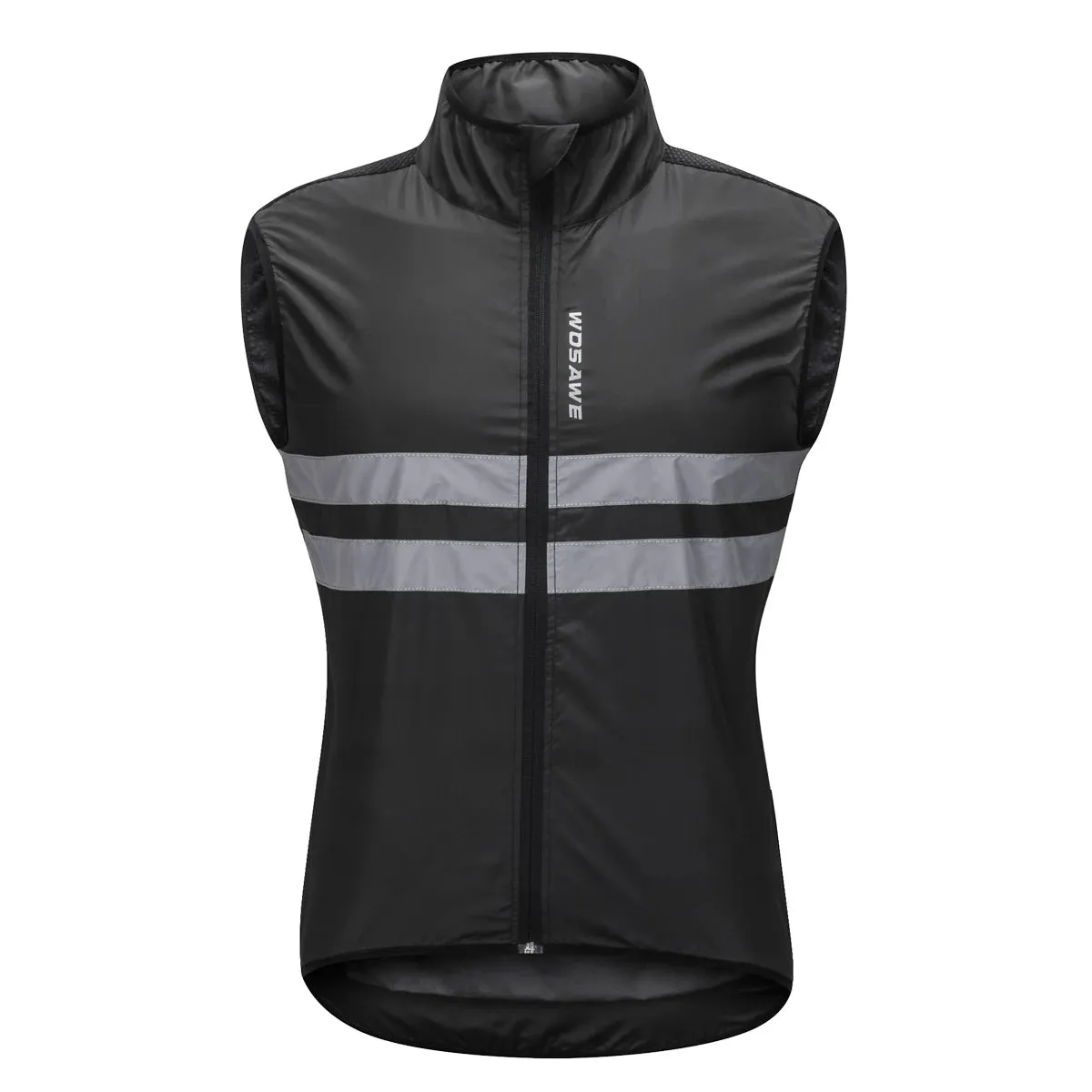 Safety Wear: WOSAWE Windproof Reflective Jackets. Hooded, Longsleeve or Sleeveless Styles. Water Resistant. Varios Colors.