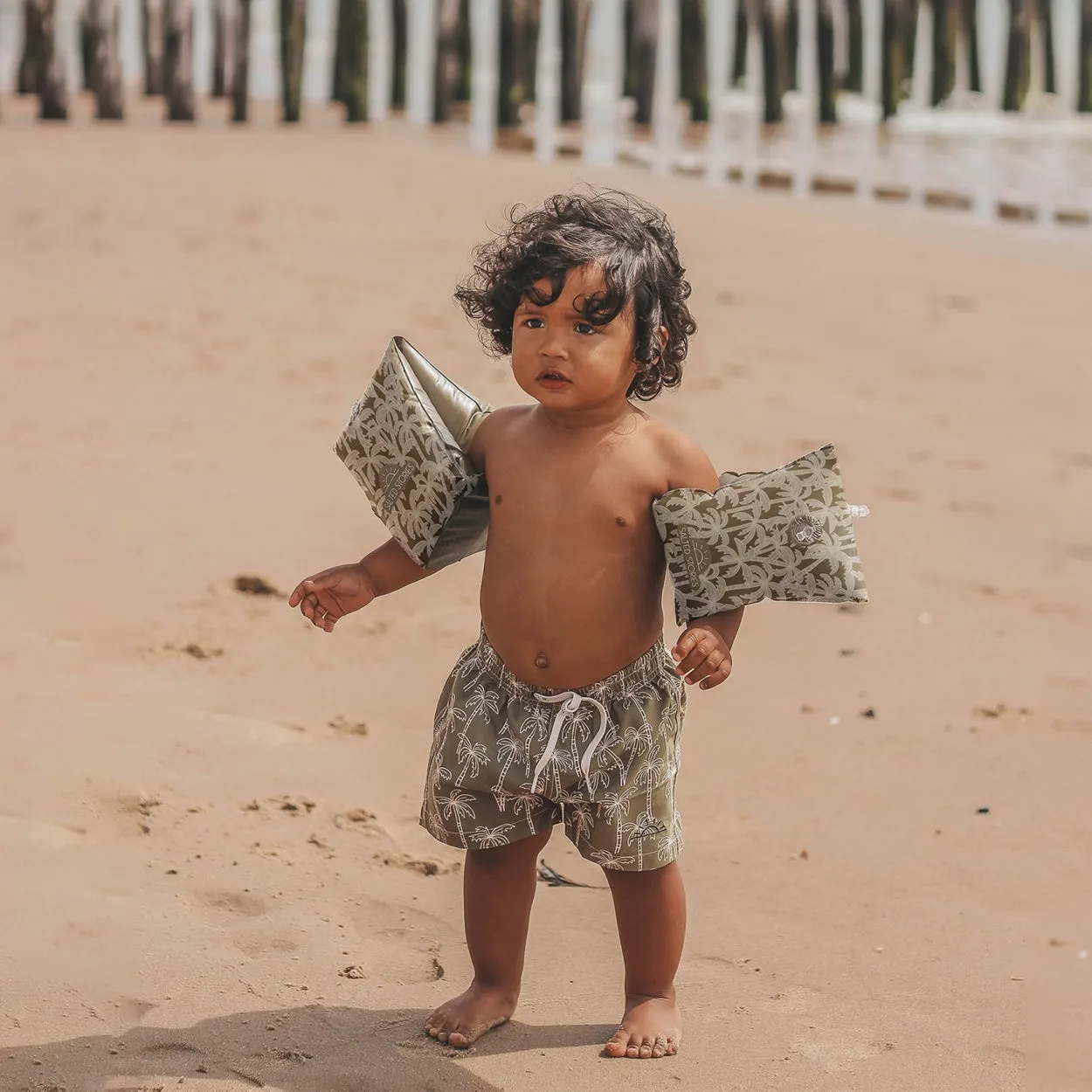 Salted Stories Swimming Armbands | Palmtrees