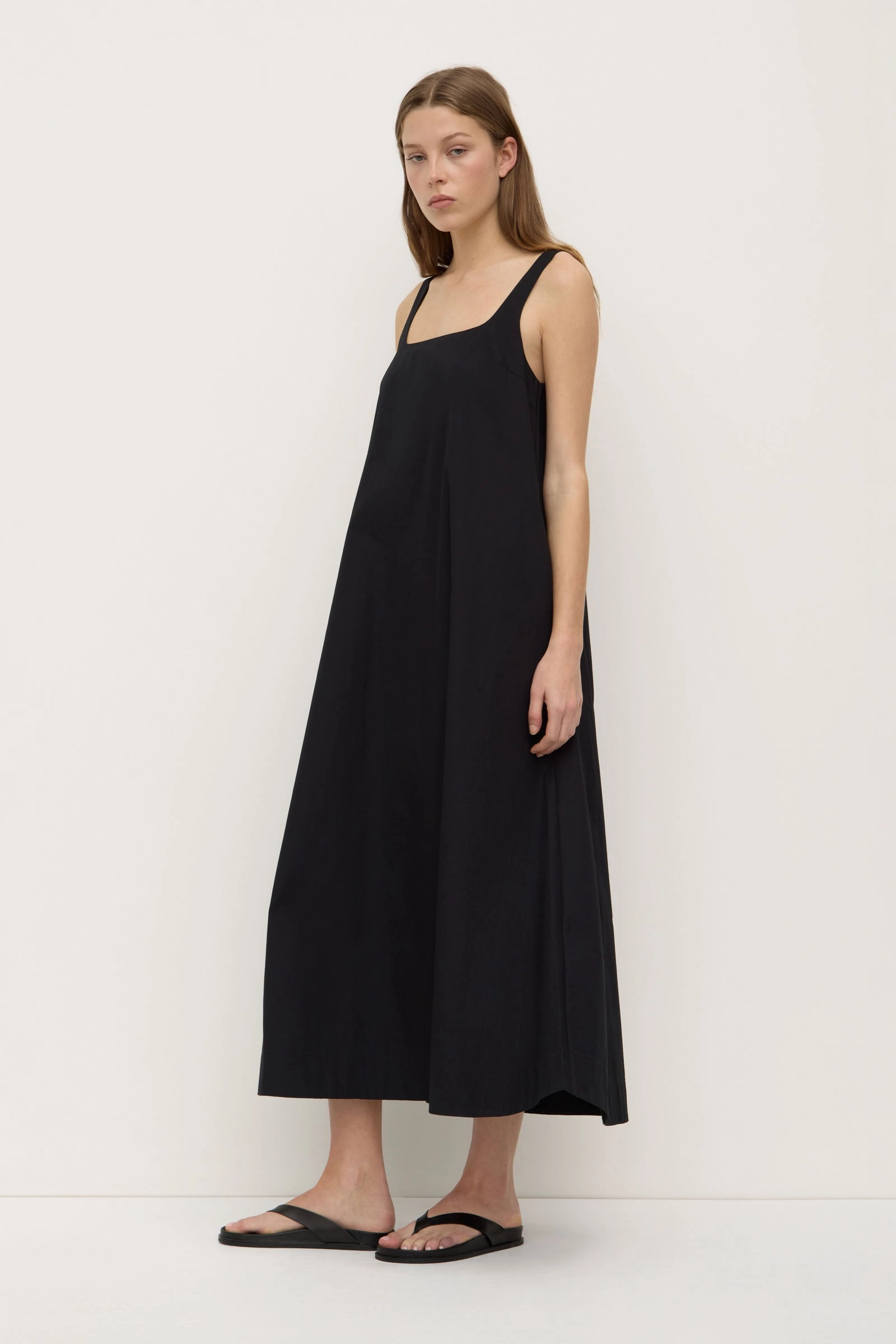 Inner Glow Ruffle Hem Becca Maxi Dress