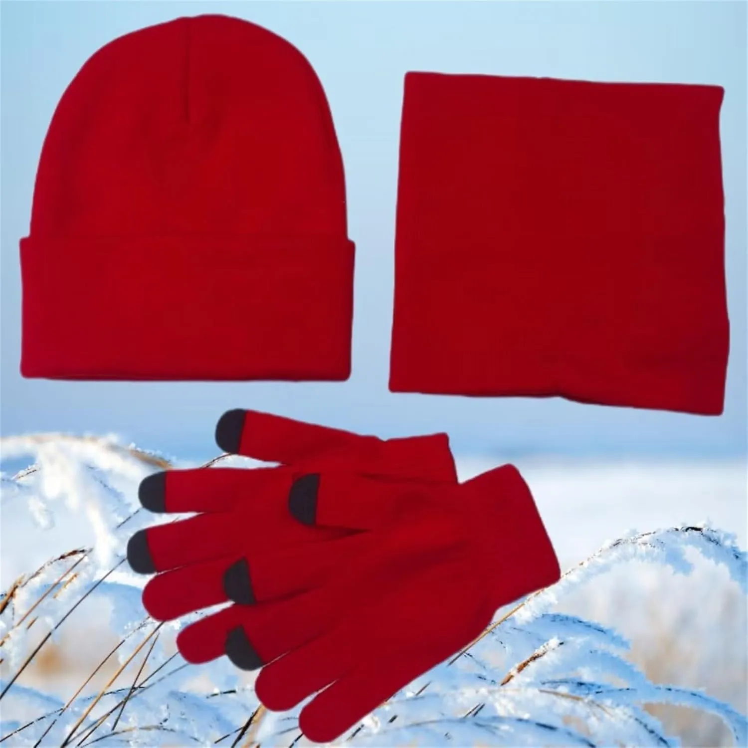 Scarf and Hat Set Bufandas para Mujer para Frio Womens Winter Hat Chemo Caps for Women Gloves and Scarf Set Womens