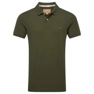 Schoffel St Ives Tailored Mens Polo Shirt - Forest