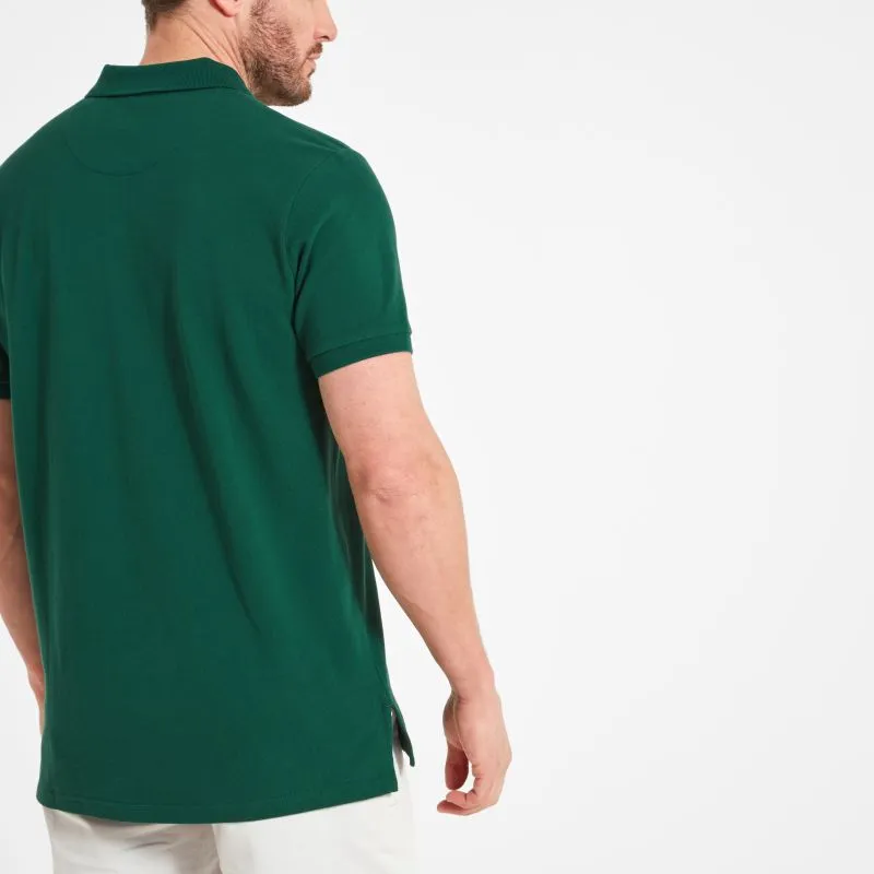 Schoffel St Ives Tailored Mens Polo Shirt - Pine Green
