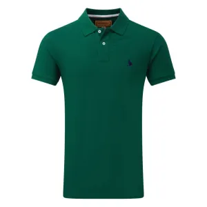 Schoffel St Ives Tailored Mens Polo Shirt - Pine Green