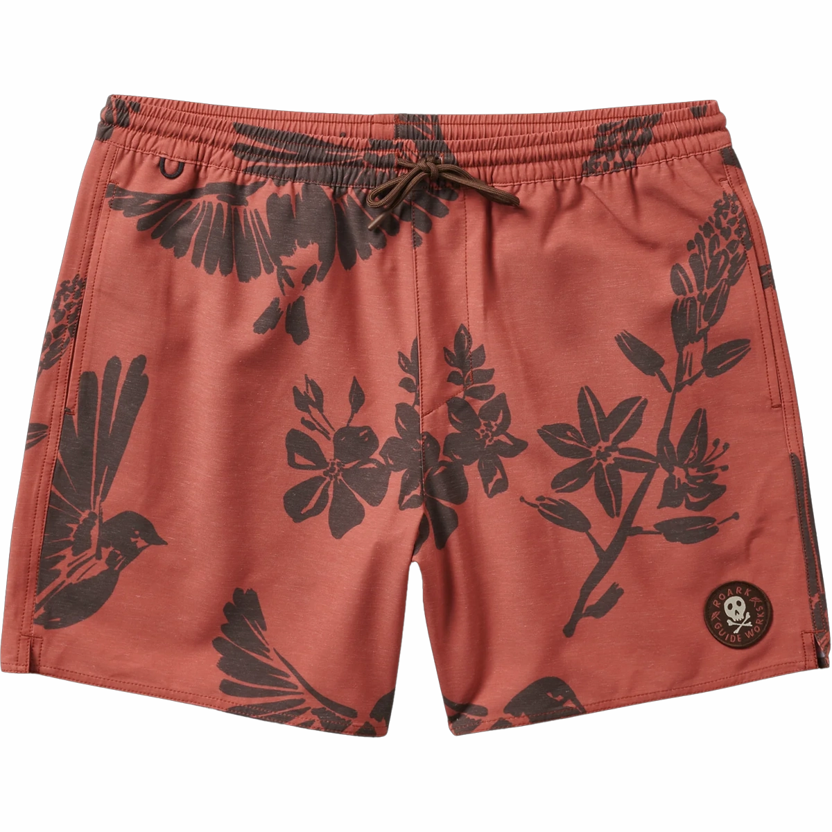 Earthy Tones Ocean Style Men's Shorey 16''