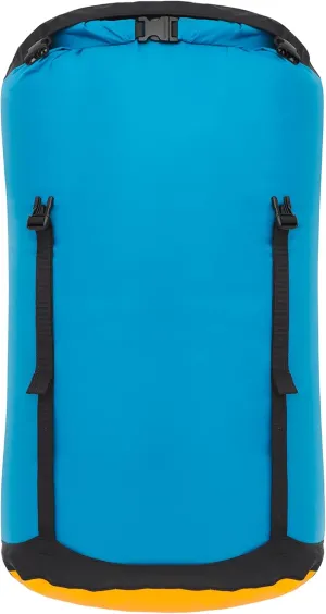 Sea to Summit eVac Compression Dry Bag, Waterproof Compression Sack, 35 Liter, TurkishTile Blue