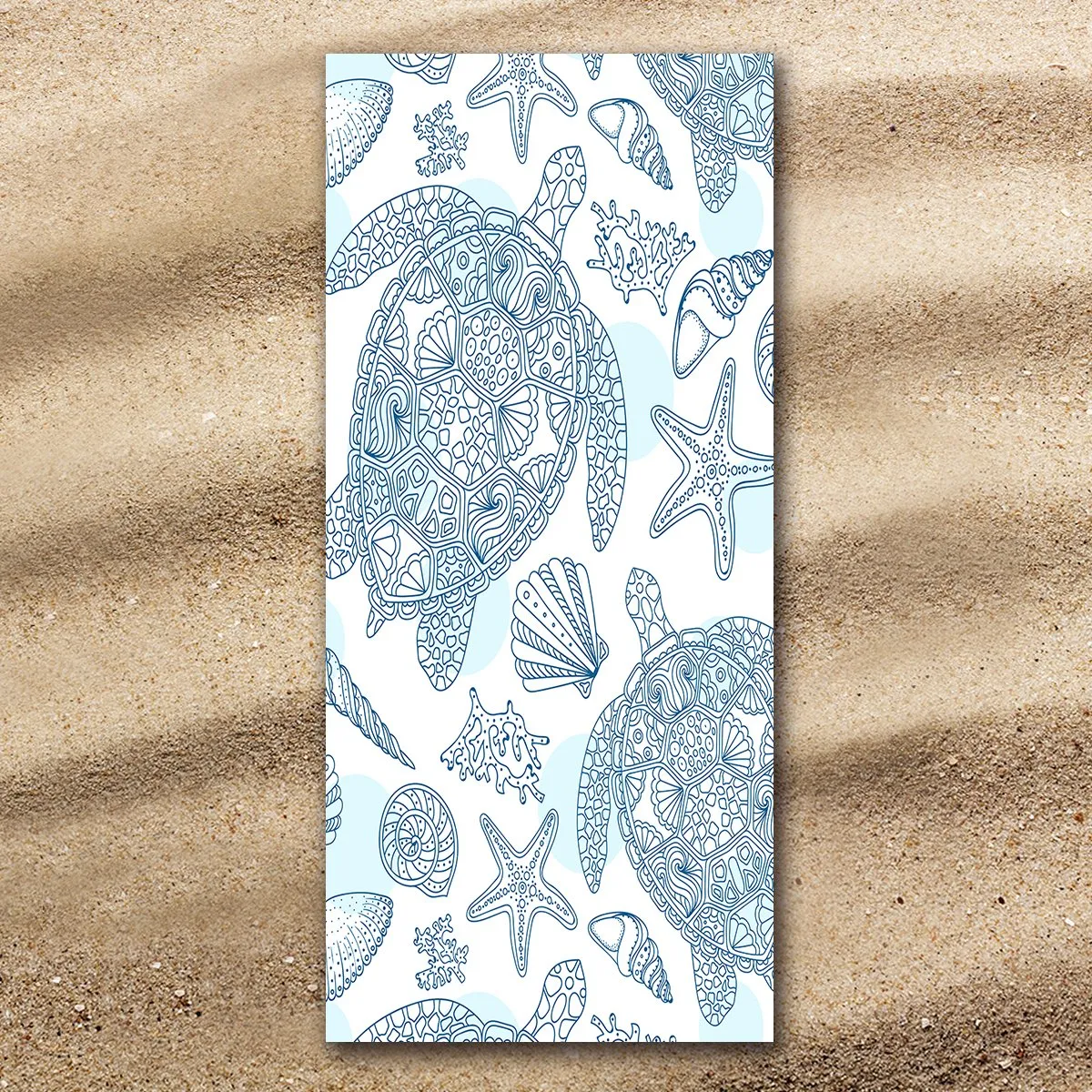 Sea Turtles Way Jumbo Towel