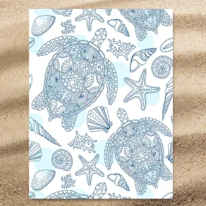 Sea Turtles Way Jumbo Towel