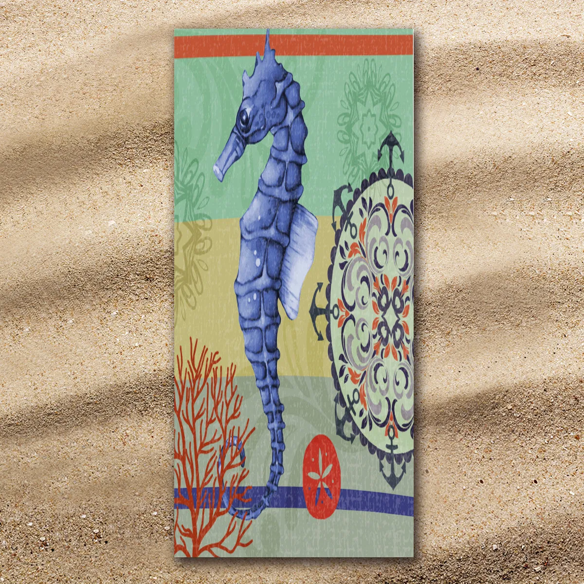 Seahorse Passion Jumbo Towel