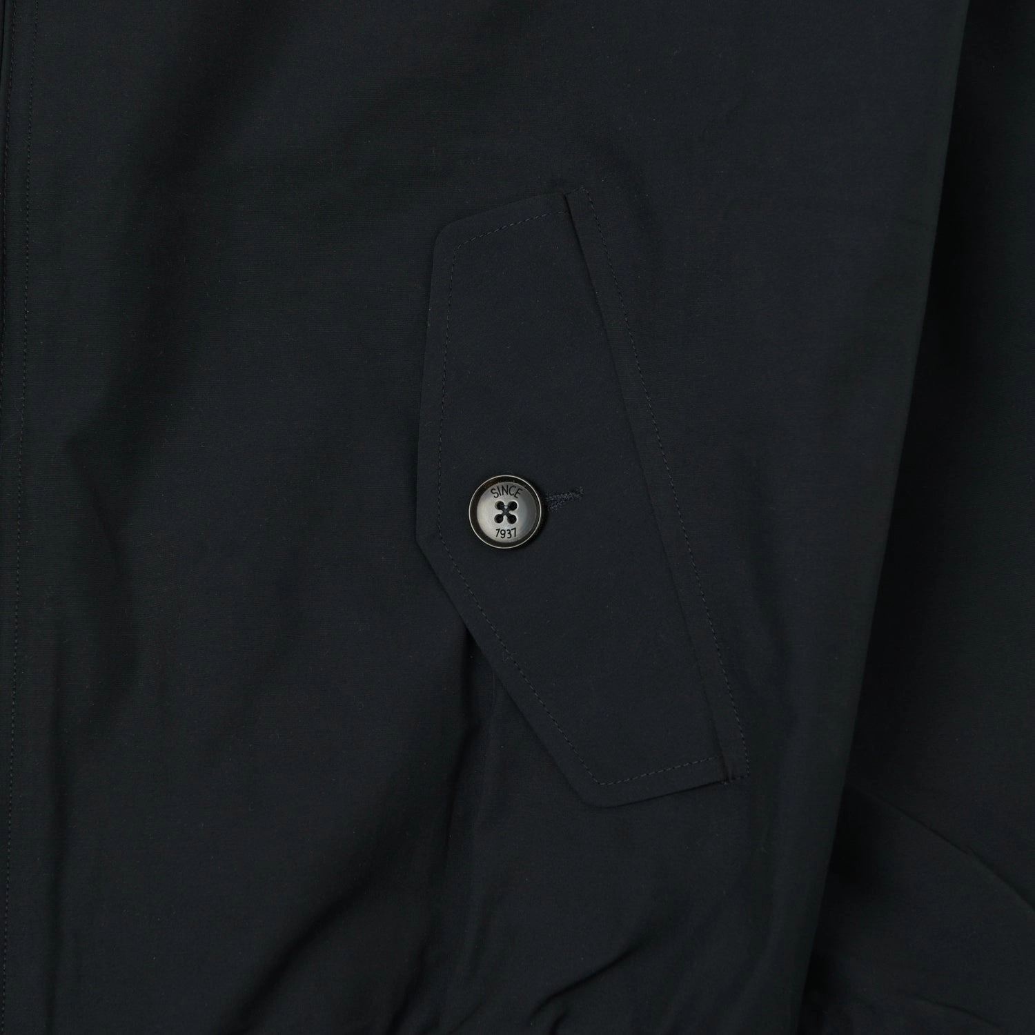 ErgonomicCut Anti Slip Interior Baracuta G9 'Baracuta Cloth' Harrington Jacket - Dark Navy