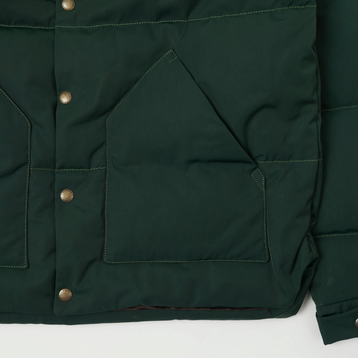 Shangri-La Heritage 'Bivacco' Western Down Jacket - Forest Green LightweightInsulation Trail To Town