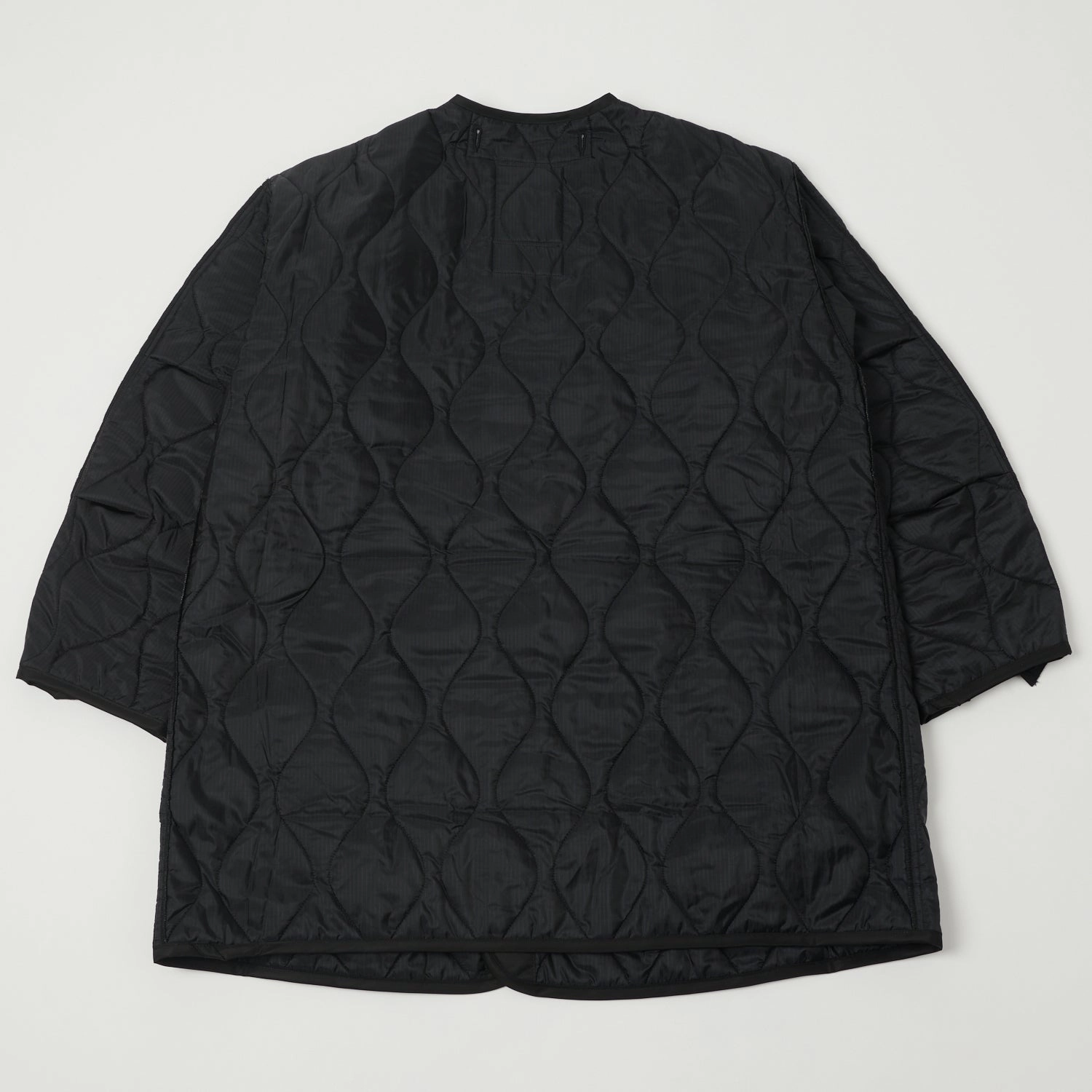 Buzz Rickson's x William 'Extreme Cold Weather' Liner Jacket - Black Lightweight Fabric City Style