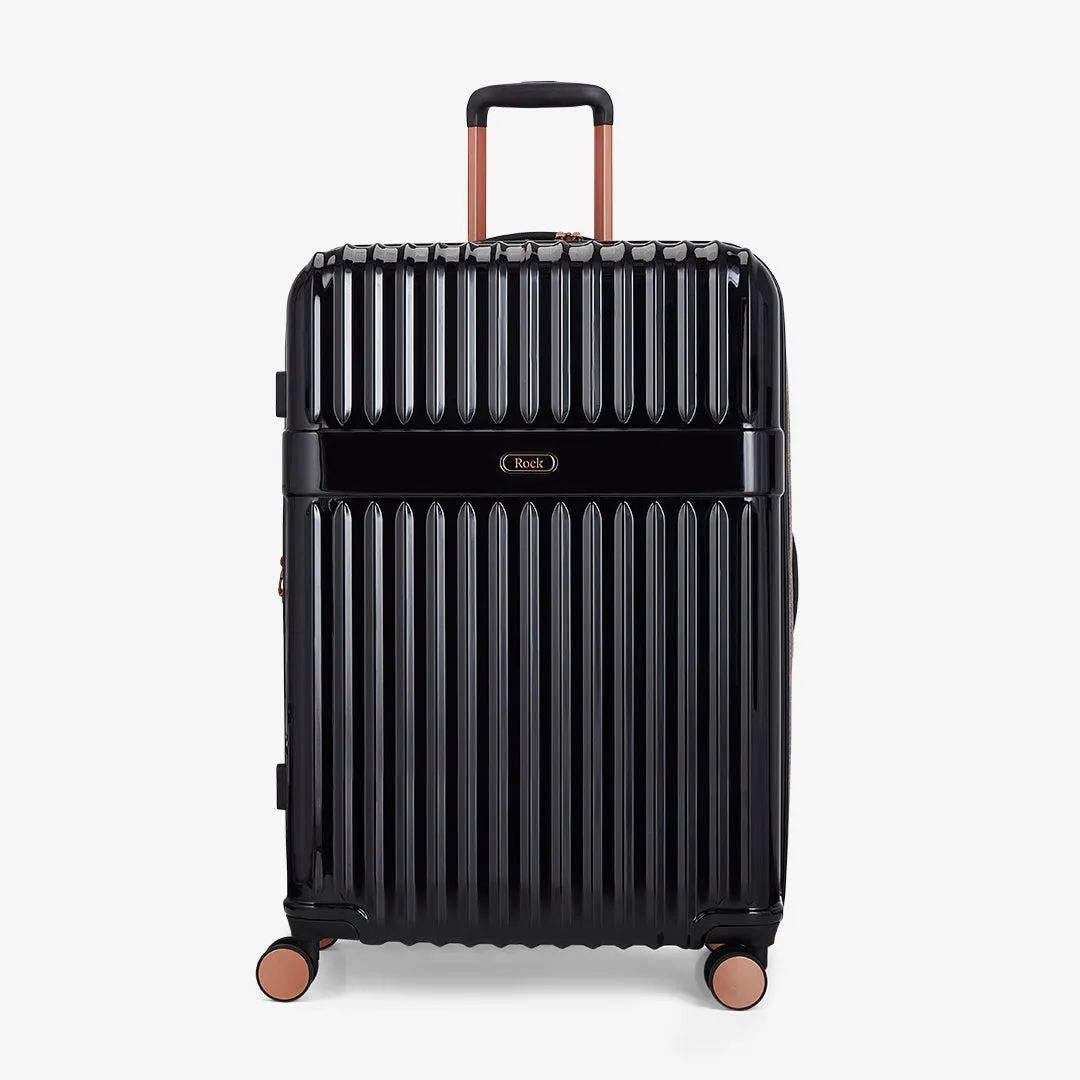 Selene Set of 3 Suitcases in Black