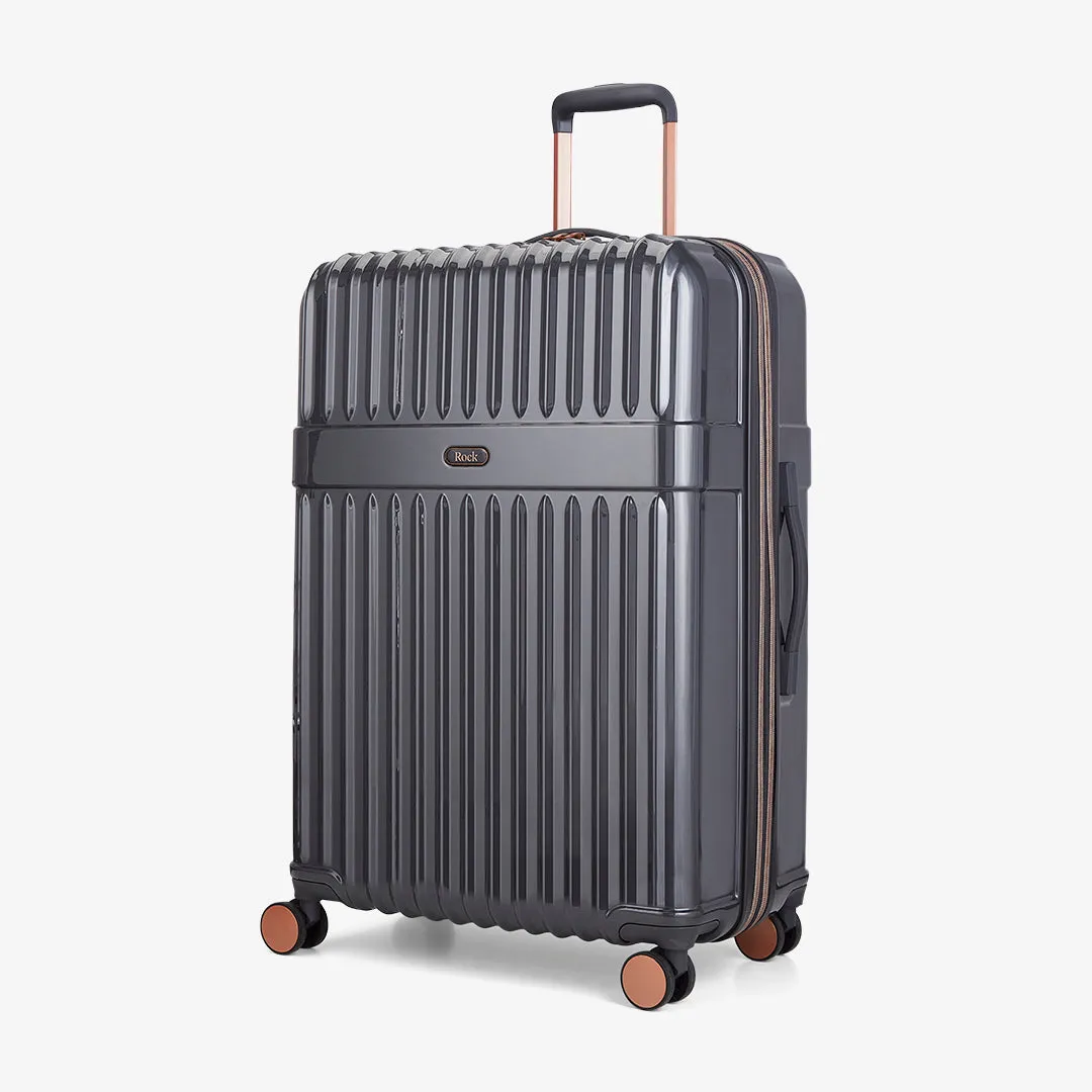 Selene Set of 4 Suitcases in Charcoal