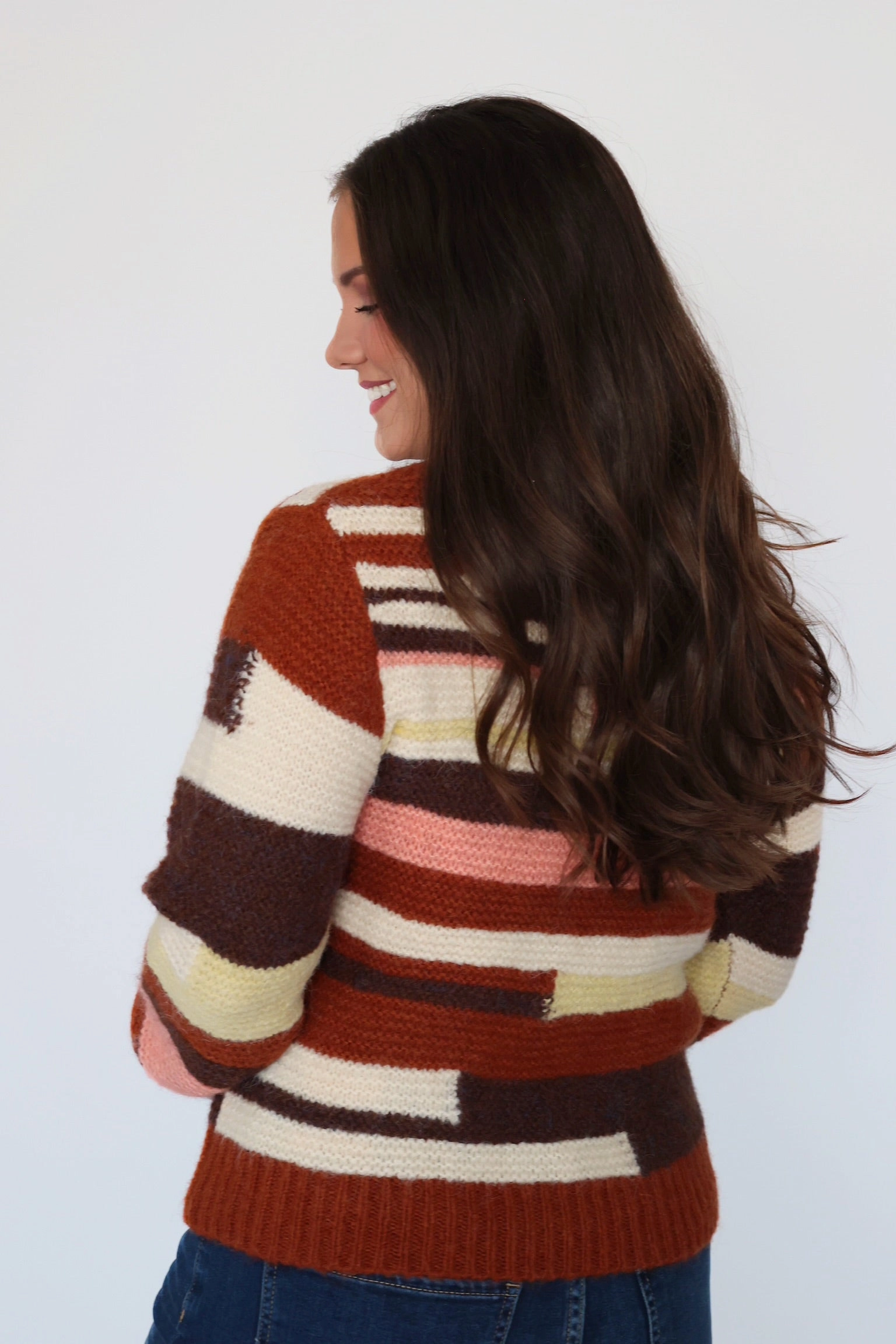 Reinforced Shoulder Sell Out Sweater