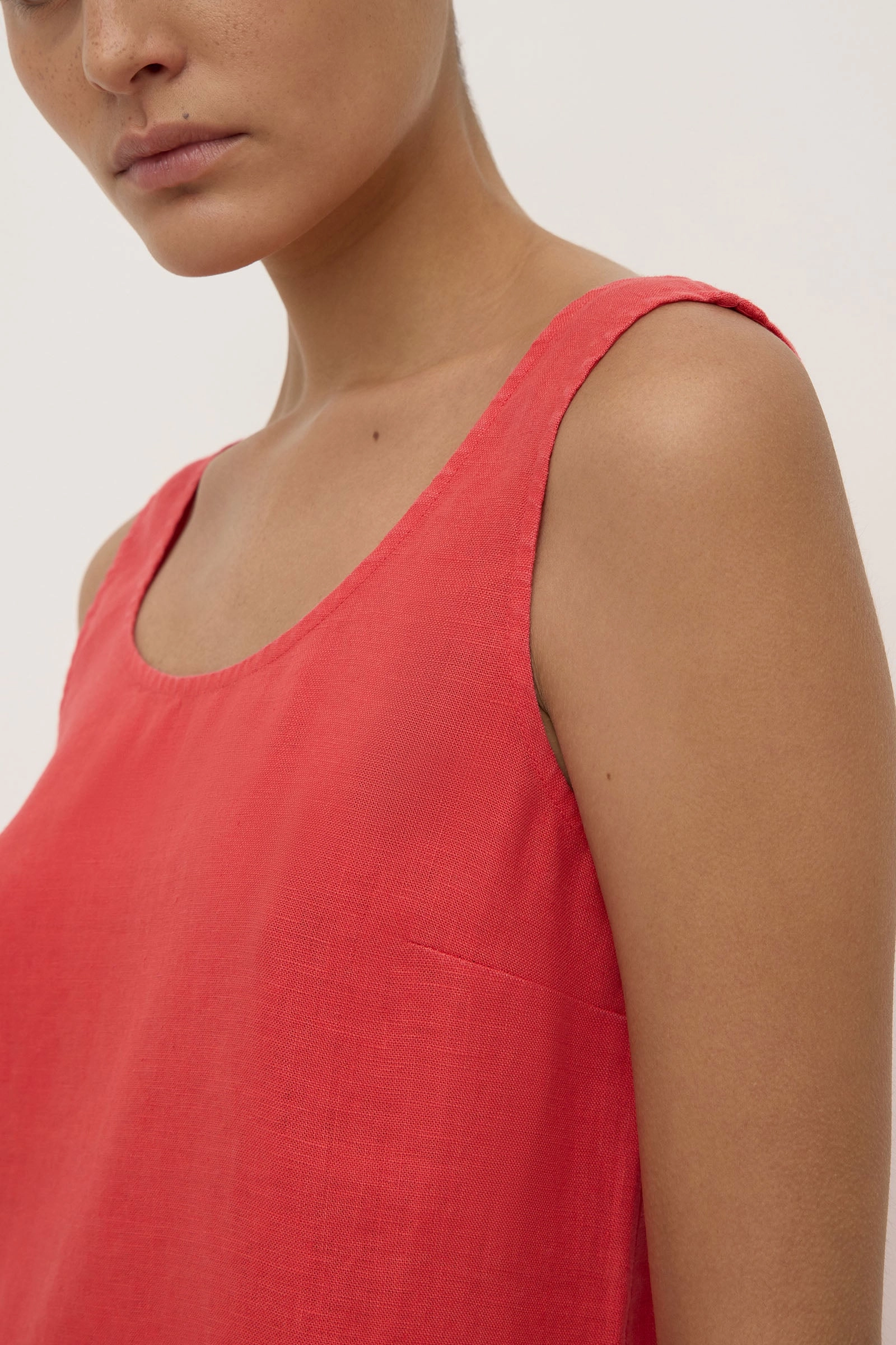 Mood Edge Selma Linen Mini Dress