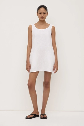 Selma Linen Mini Dress Mid layer