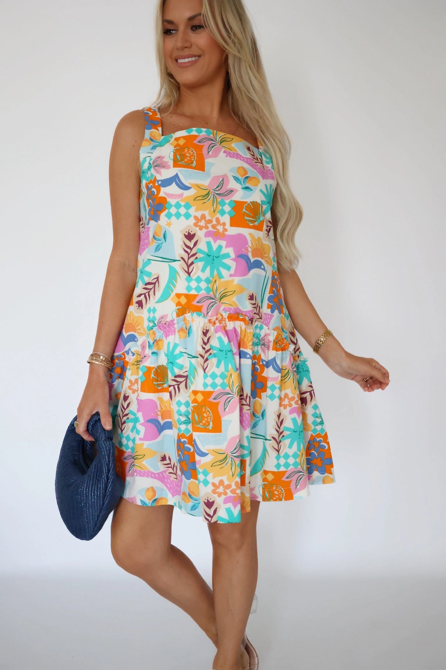 Non Restrictive Fit ThermalRegulationLayer Send You a Postcard Dress (FINAL SALE)