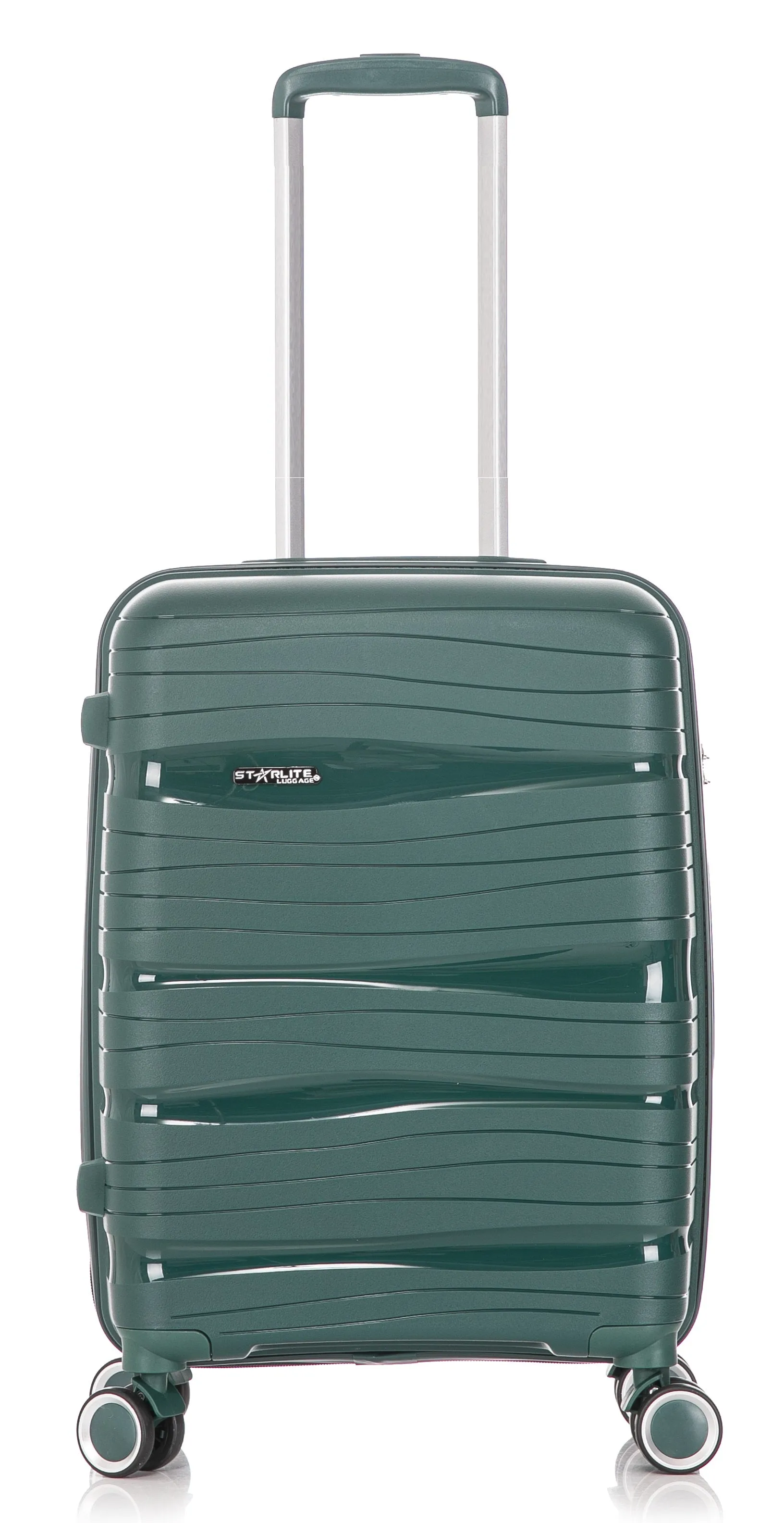 Set of 3 Polypropylene Hard Shell PP801 - Green